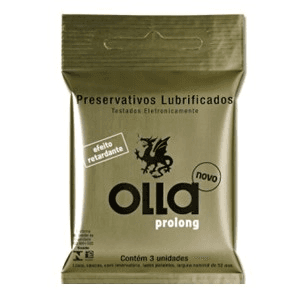 Produto Olla preservativo prolong 3 unidades 15055-0 foto 1