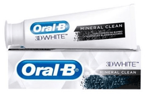 Produto Creme dental oral b 3d white mineral clean 102g foto 1