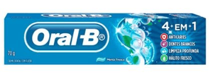 Produto Creme dental oral b complete 4 em 1 70g foto 1