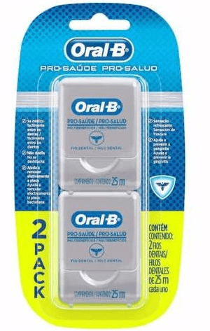 Produto Fio dental pró saúde 2 unidades com 25m cada oral- b
 foto 1