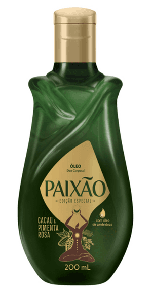 Produto Óleo deo corporal cacau e pimenta 200ml paixão foto 1