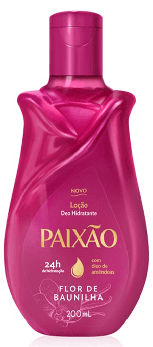Produto Loção hidratante paixão flor de baunilha 200ml foto 1
