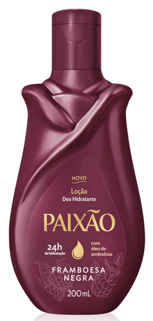 Produto Loção hidratante paixão framboesa negra 200ml foto 1