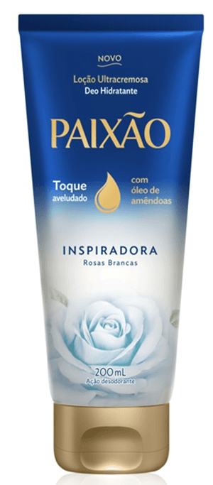Produto Loção hidratante paixão inspiradora rosas brancas 200ml foto 1