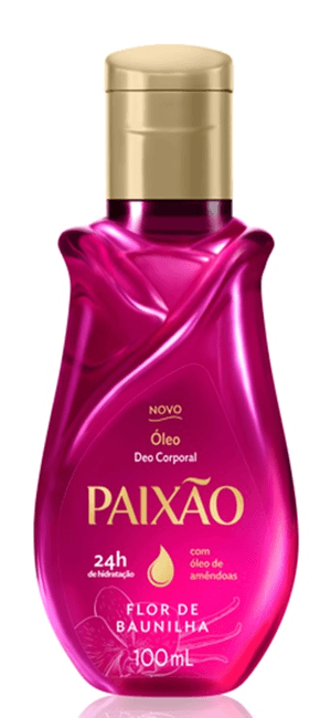 Produto Óleo hidratante paixão flor de baunilha 100ml foto 1