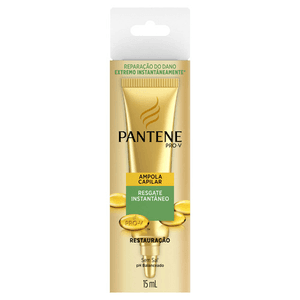 Produto Pantene ampola tratamento gold restauracao 15 ml foto 1