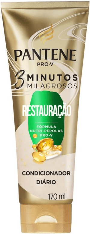 Produto Condicionador 3 minutos milagrosos restauração 170ml pantene foto 1