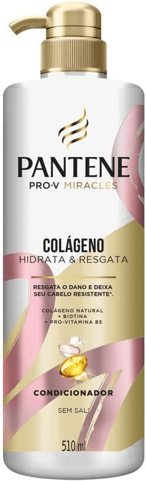 Produto Condicionador pro-v miracle colágeno hidrata e resgata 510ml pantene foto 1