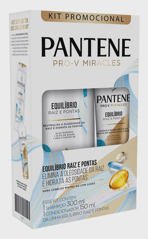 Produto Kit pro-v equilíbrio shampoo 300ml + condicionador 150ml pantene foto 1