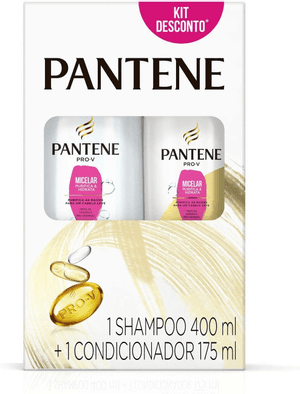 Produto Kit pro-v micelar shampoo 400ml + condicionador 175ml pantene foto 1