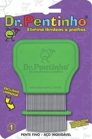 Produto Dr. pentinho pente fino de aço foto 1