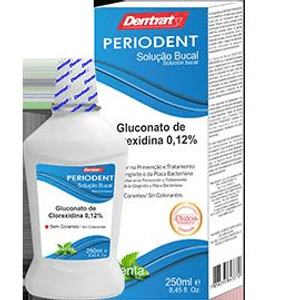 Produto Solucao bucal periodent menta 250 ml foto 1