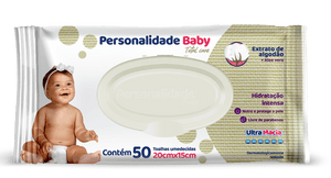 Produto Toalha umedecida personalidade baby total care 50 unidades eurofral foto 1