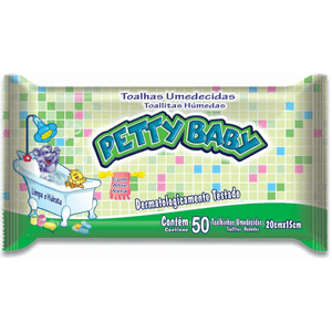Produto Pettybaby lenco umedecido 50unidades foto 1