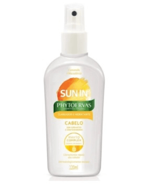 Produto Sun-in spray clareador e hidratante capilar 120ml - phytoervas foto 1