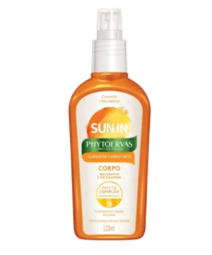 Produto Sun-in spray clareador de pelos corporal 120ml - phytoervas foto 1
