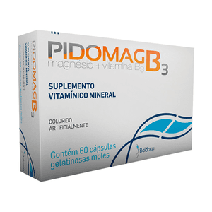 Produto Pidomag b3 60 capsulas foto 1