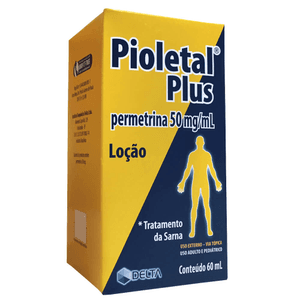 Produto Pioletal plus 5% 60ml locao delta foto 1