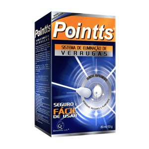 Produto Pointts elimina verrugas 12 aplicacoes adulto foto 1