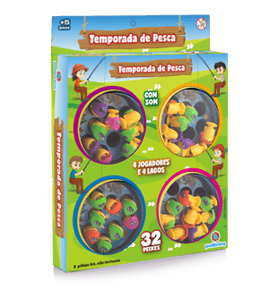 Produto Jogo pescaria 32 peixes 9024, polibrinq foto 1