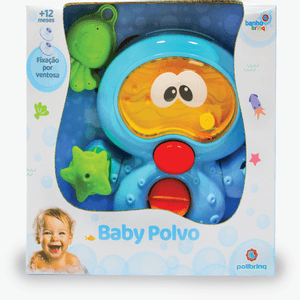 Produto Brinquedo para bebê hora do banho polvo bb3011 polibrinq foto 1