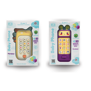 Produto Brinquedo baby phone telefoninho e mordedor bb035 polibrinq foto 1