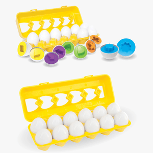 Produto Brinquedo infantil encaixe ovos 12 unidades bm056 polibrinq foto 1