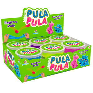 Produto Massa de modelar pula pula: estica e pula sl3013, polibrinq foto 1