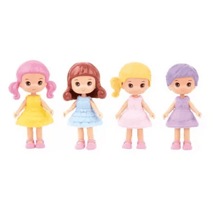 Produto Mini boneca coração doll com cheirinho 01 unidade modelos sortidos kb008, polibrinq foto 1