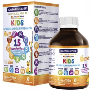 Produto Polivitaminico kids multi 150ml sabor laranja - catarinense foto 1