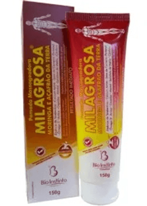 Produto Pomada para massagem milagrosa motinga e acafrao da terra 150g foto 1