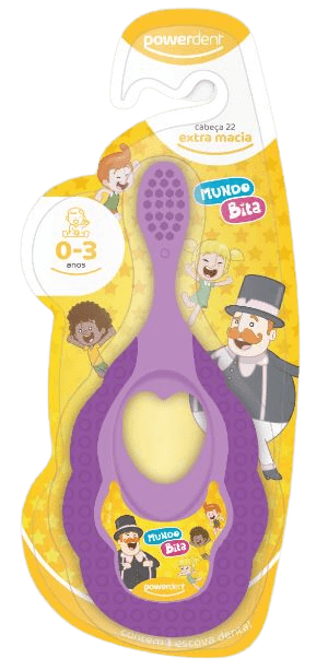 Produto Escova dental infantil mordedor mundo bita foto 1