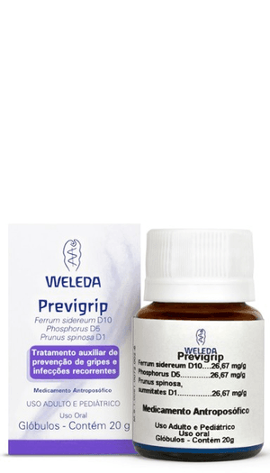 Produto Previgrip glóbulos 20g - laboratório weleda foto 1