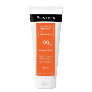 Produto Protetor solar corporal mix de filtros uv 36,5% + niacinamida 2% fps 99 com 200ml principia foto 1