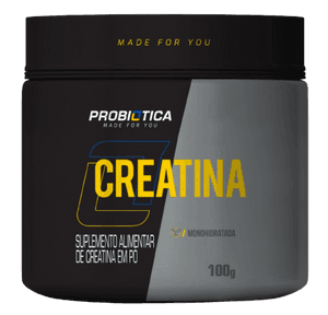 Produto Creatina monohidratada em pó 100g probiótica foto 1