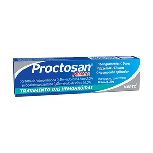 Produto Proctosan 20 gramas pomada hertz foto 1