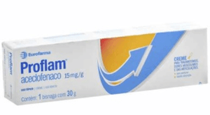 Produto Proflam creme bisnaga com 30g foto 1