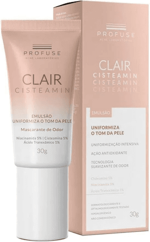 Produto Emulsão facial clair cisteamin 30g profuse foto 1