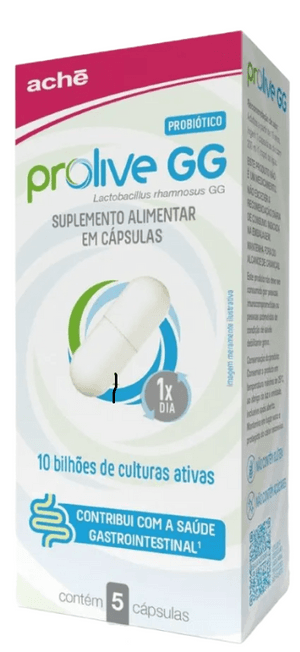 Produto Prolive gg 10 bilhões 5 cápsulas aché foto 1