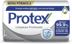 Produto Sabonete antibacteriano limpeza profunda 85g protex foto 1