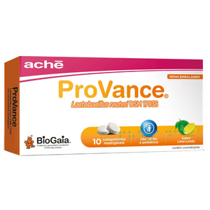 Produto Protibiótico provance mastigável sabor lima-limão 10 comprimidos aché foto 1