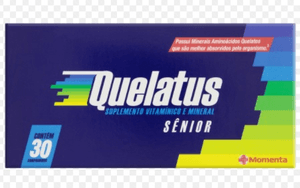 Produto Quelatus senior caixa com 30 comprimidos foto 1