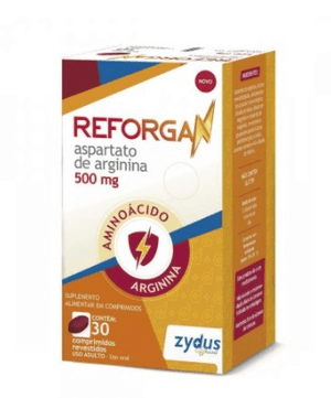 Produto Reforgan 500mg caixa com 30 comprimidos revestidos foto 1