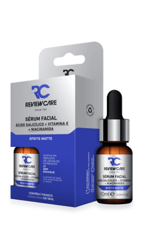 Produto Sérum facial antiacne ácido salicílico + vitamina e + niacinamida efeito matte 10ml review care foto 1
