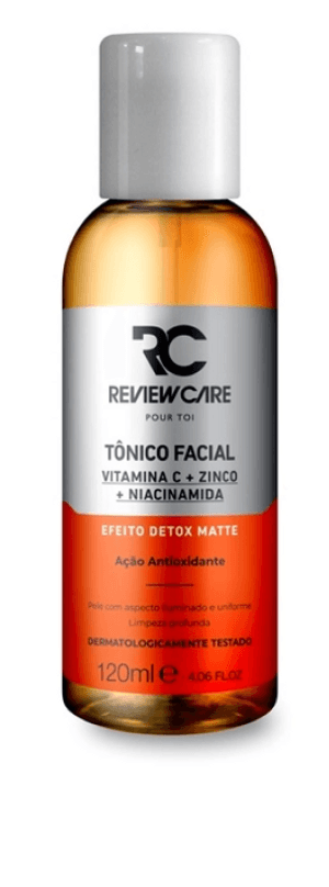 Produto Tônico facial antioxidante vitamina c + zinco efeito detox matte 120ml review care foto 1