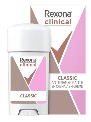 Produto Desodorante stick antitranspirante clinical classic 96h feminino 58g rexona foto 1