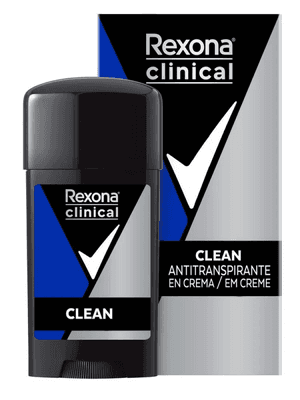 Produto Desodorante antitranspirante em creme clinical clean men 58g rexona foto 1