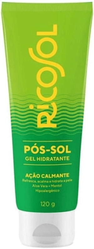 Produto Pós sol com aloe vera + mentol 120g ricosol foto 1