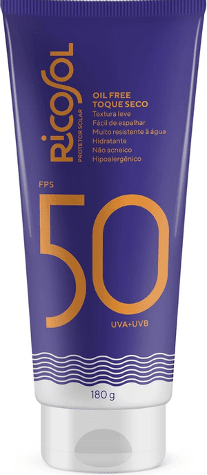 Produto Protetor solar corporal fps50 180g ricosol foto 1