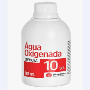 Produto Agua oxigenada cremosa 10 volumes 90ml rioquimica foto 1
